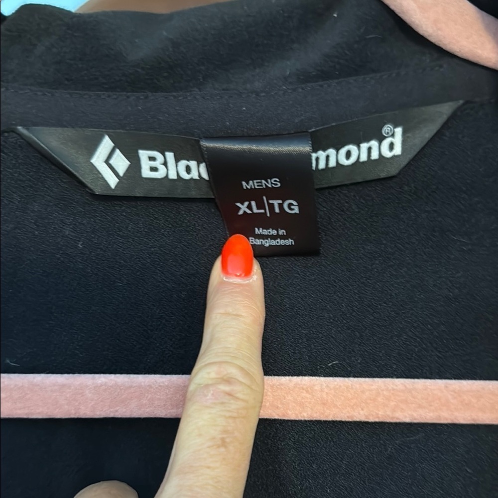 Black Diamond Performance Jacket Black High Collar - Picture 3 of 4